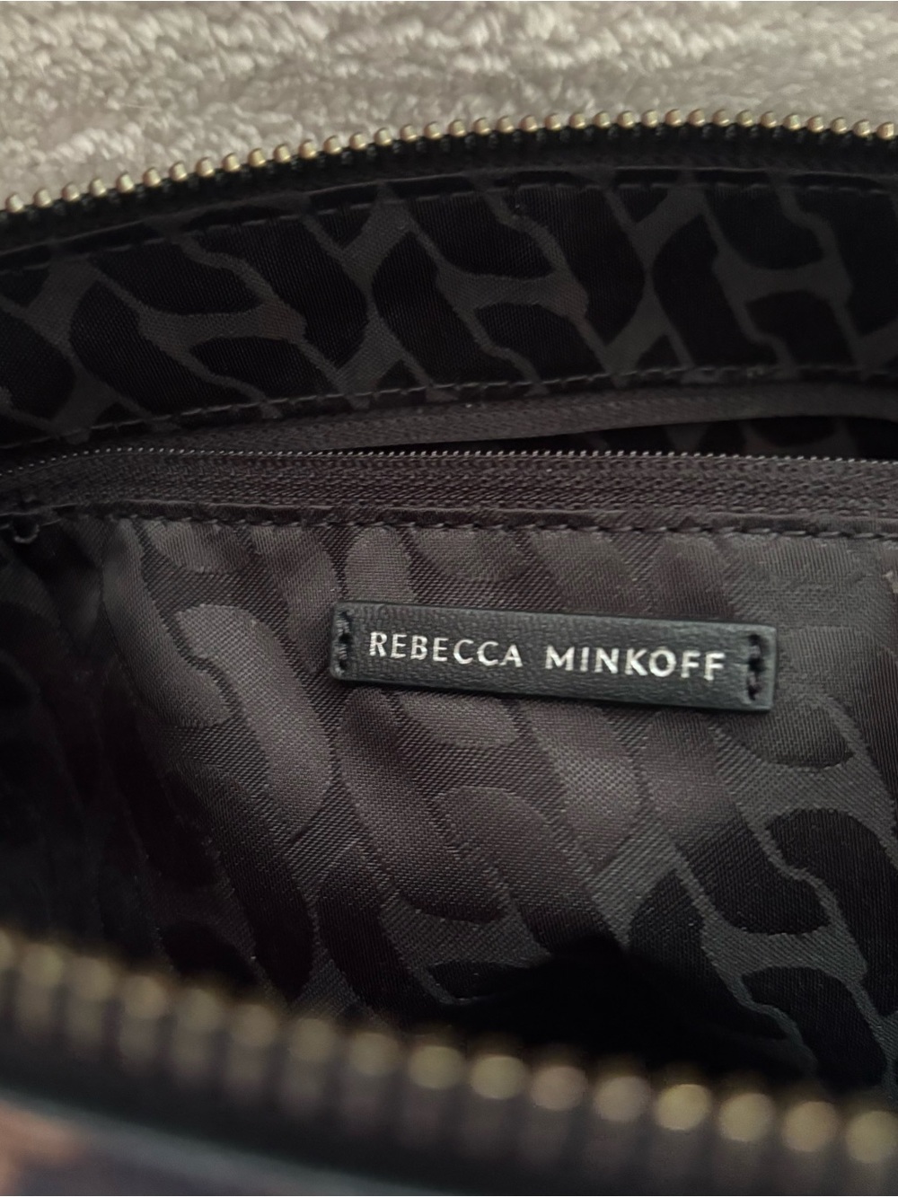Rebecca Minkoff Zip Around Crossbody Bag In Leopard - Picture 3 of 6